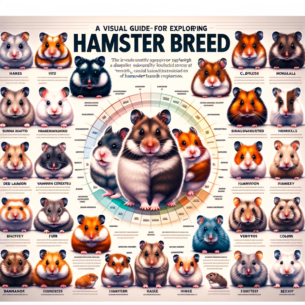 Professional guide to different hamster breeds, showcasing the diversity in hamster variety spotlight for understanding and exploring various types of hamsters.